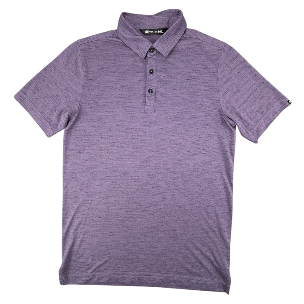 Travis Mathew | Auckland Slub Polo | Purple Sage Heather | Small | Like New!!‎